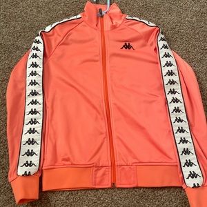 Orange kappa jacket